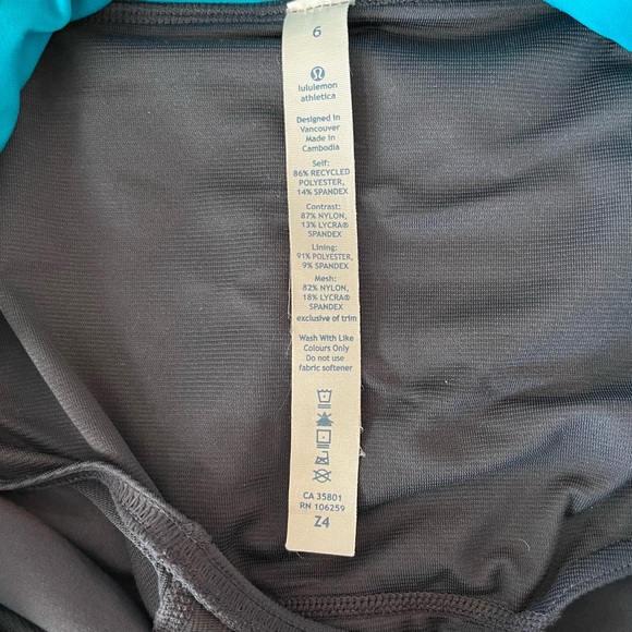 Lululemon Turbo Run Shorts Size 6 - Picture 8 of 12